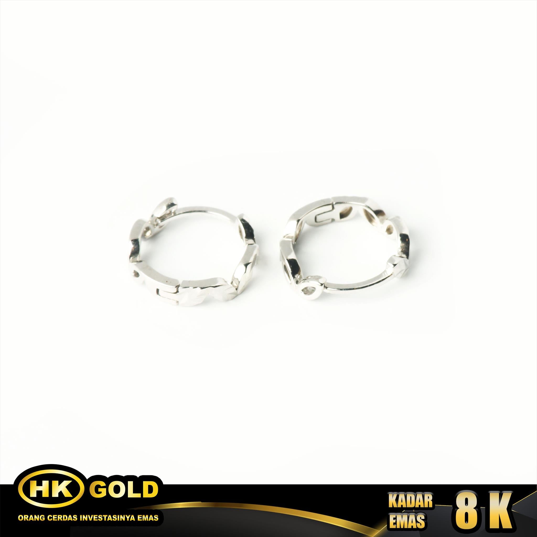 HK MUSTIKA GOLD - ANTING EMAS 8K - TYPE 235