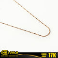 Kalung Emas 17K Neklace Wanita Type 695 HK GOLD