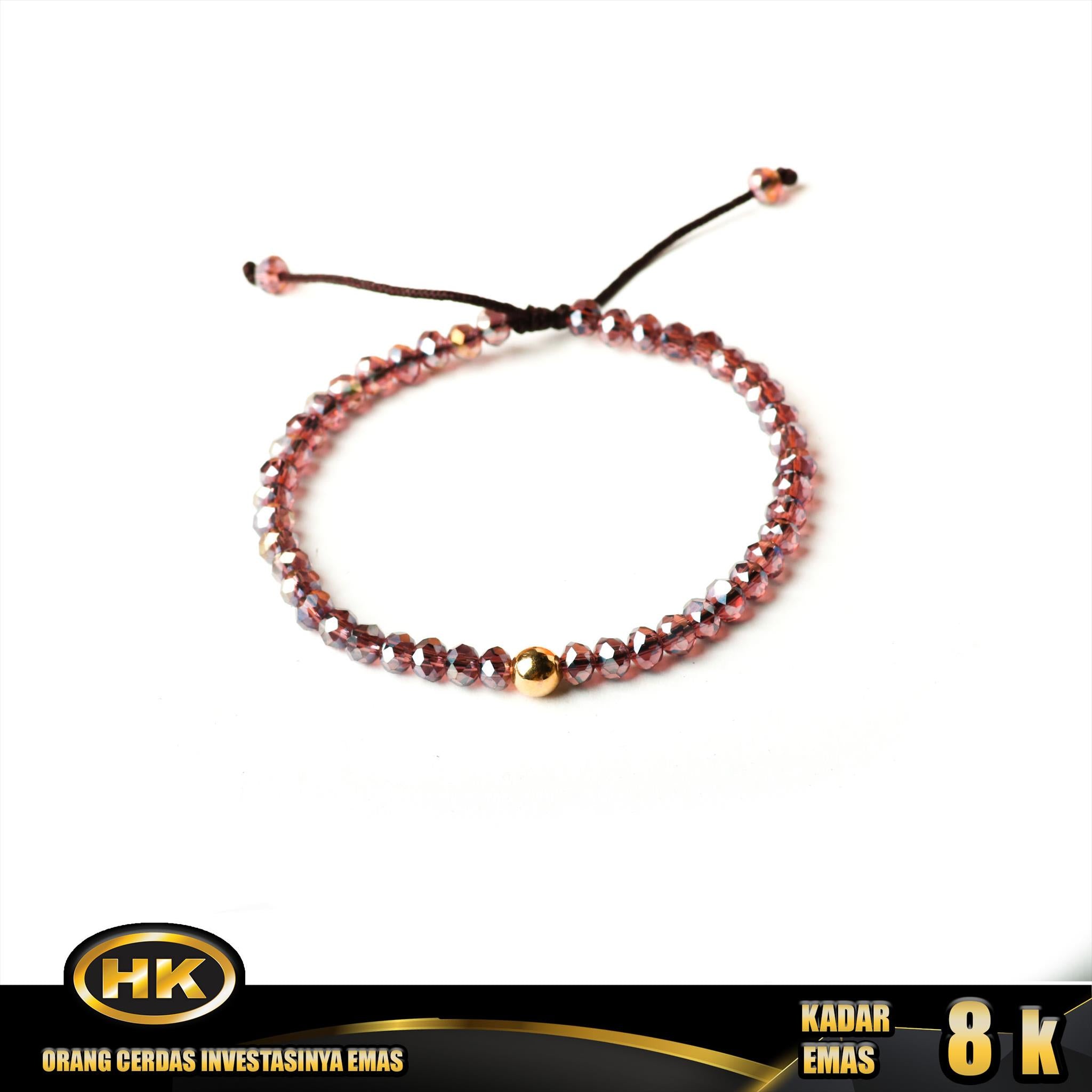 HK Mustika Gold - Gelang Emas  8K - Type 679 Godiva