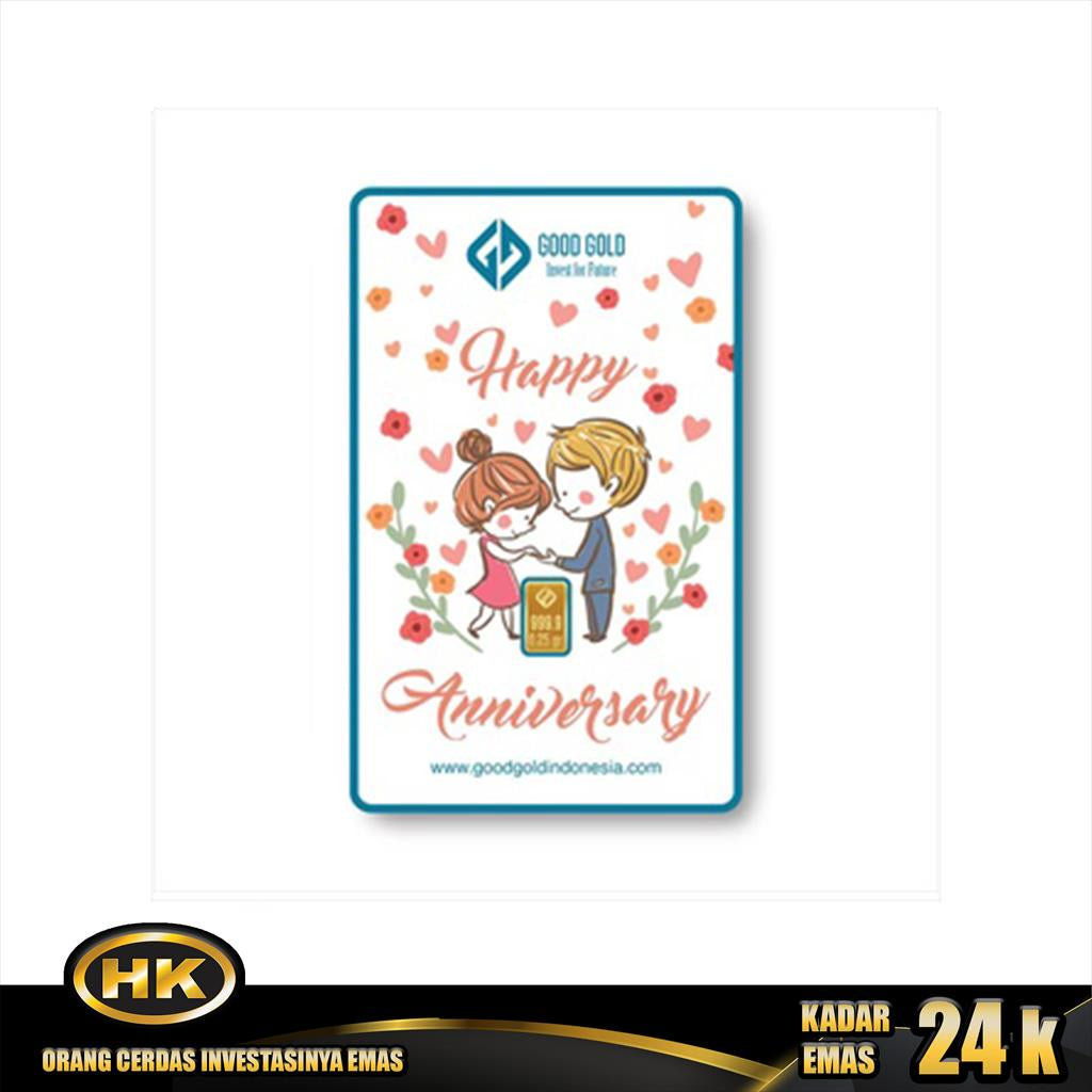 HK Mustika Gold - Logam Mulia  24K - 0.250 GGI