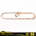 Gelang Emas 8K Bracelet Wanita Type 2460 HK GOLD