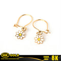 Anting Emas 8K Kait Wanita Type 377 HK GOLD