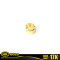 Liontin Emas 17K Pendant Huruf V HK GOLD