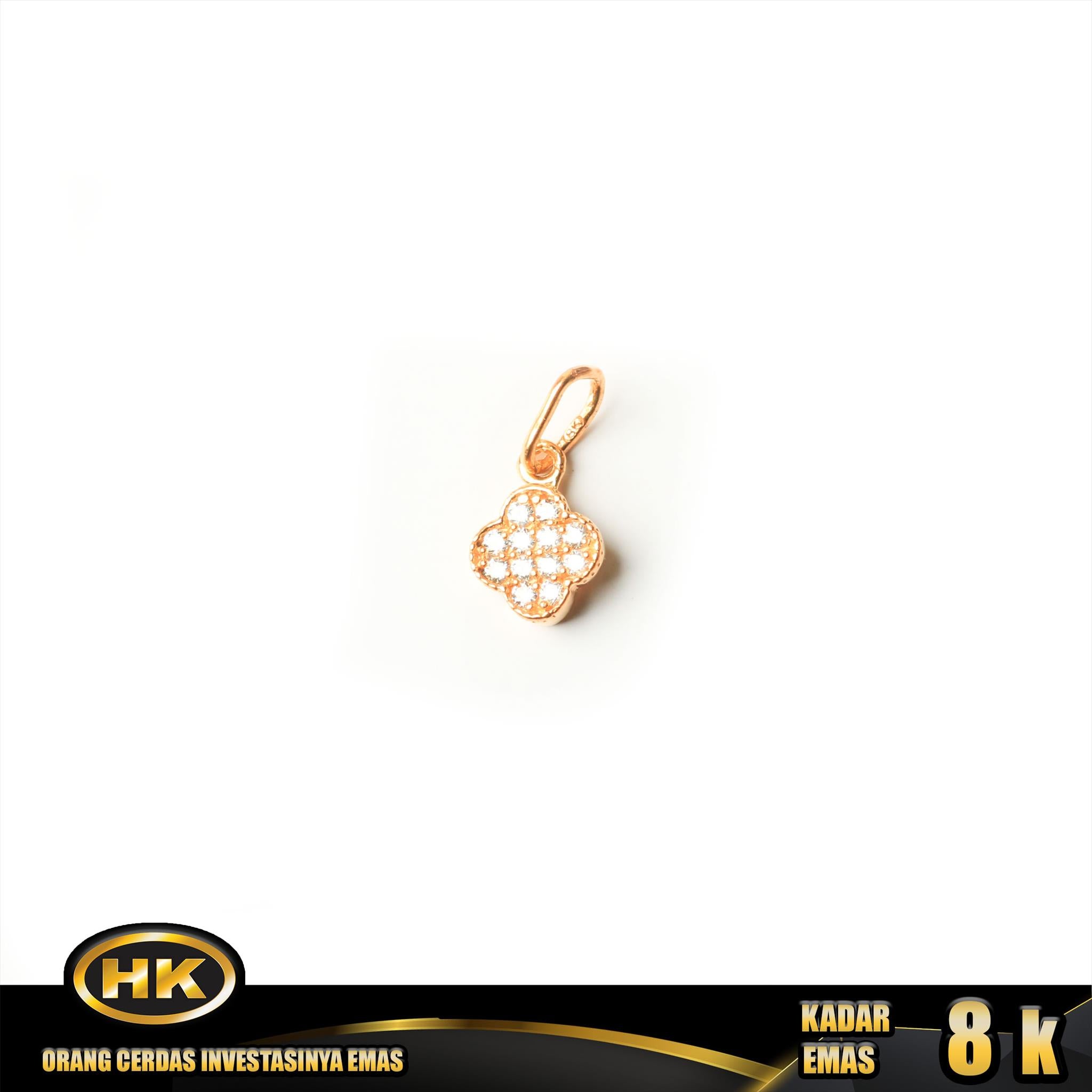 HK MUSTIKA - LIONTIN EMAS 8K - Type 131