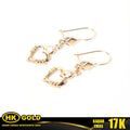 Anting Emas 17K Type 217 HK GOLD