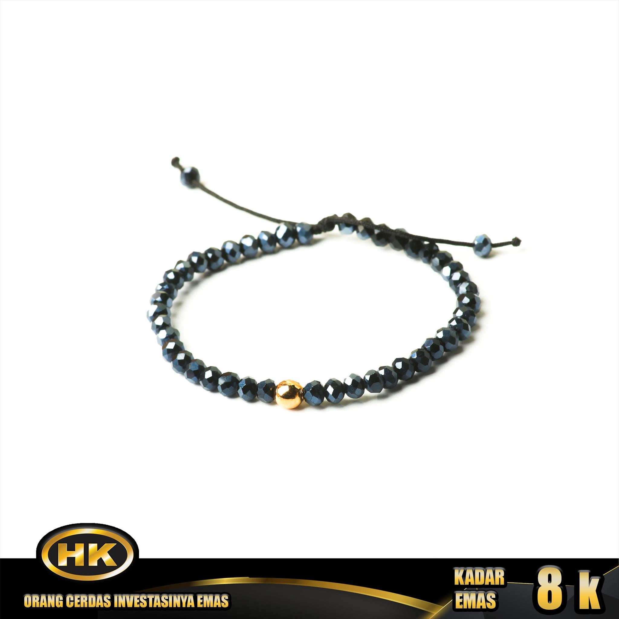 HK Mustika Gold - Gelang Emas  8K - Type 679 Godiva