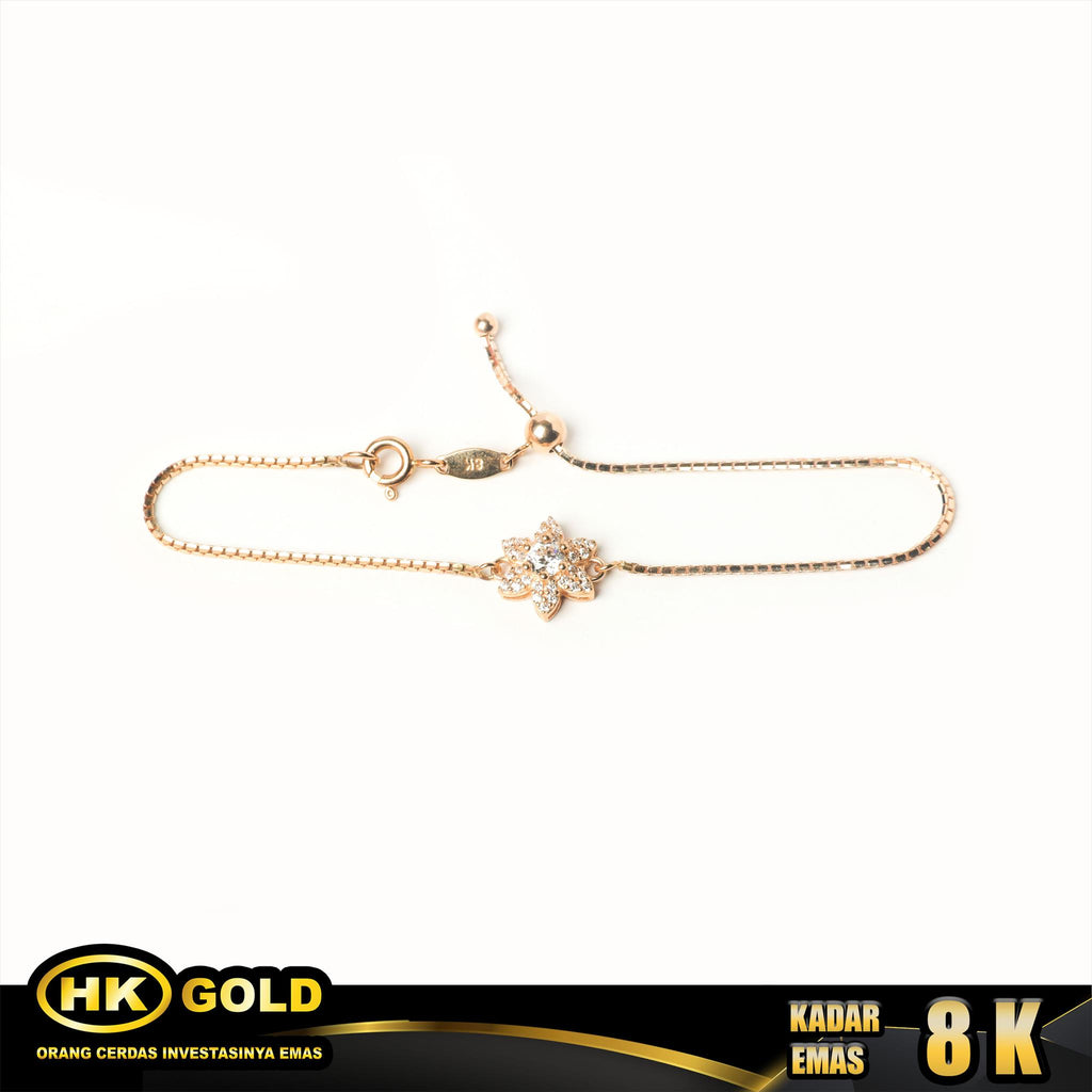 Gelang Emas  8K - Type 1557 HK GOLD