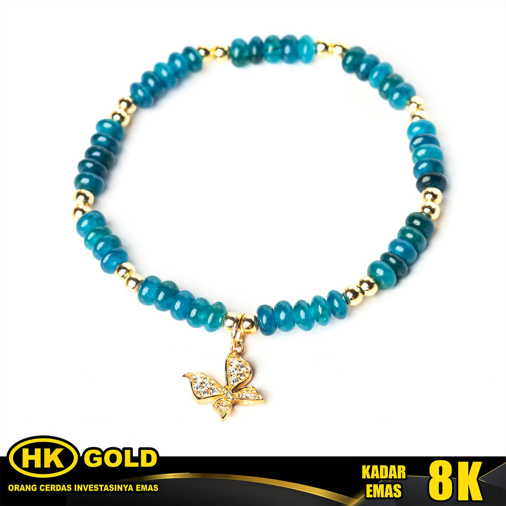 Gelang Emas 8K Bracelet Wanita Type 2471 HK GOLD