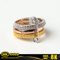 Cincin Emas 8K Wanita Type 1997 HK GOLD