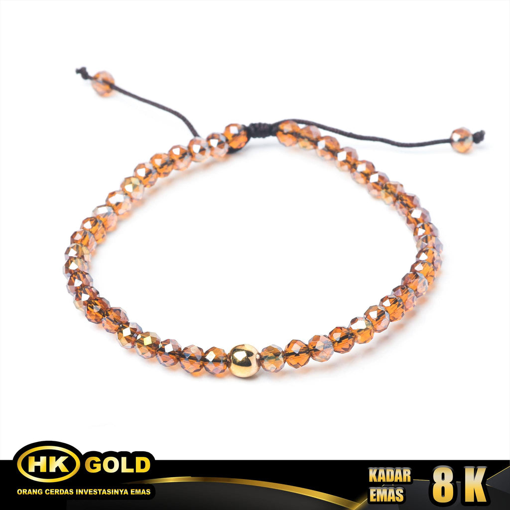 HK Mustika Gold - Gelang Emas  8K - Type 679 Godiva