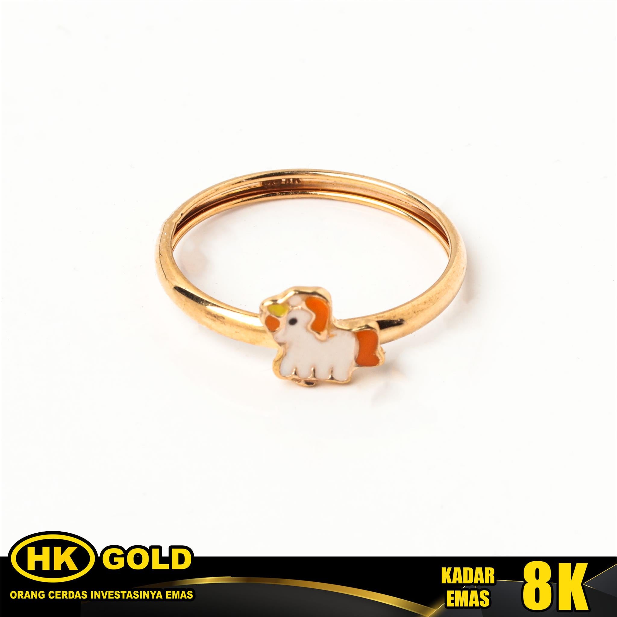 Cincin Emas 8K Wanita Type 1995 Anak HK GOLD