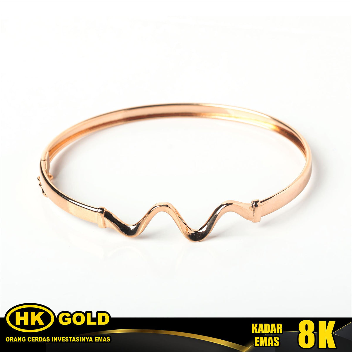 Gelang Emas 8K Bangle Wanita Type 2588 HK GOLD