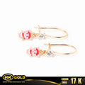 Anting Emas 17K Type 177 Anak HK GOLD