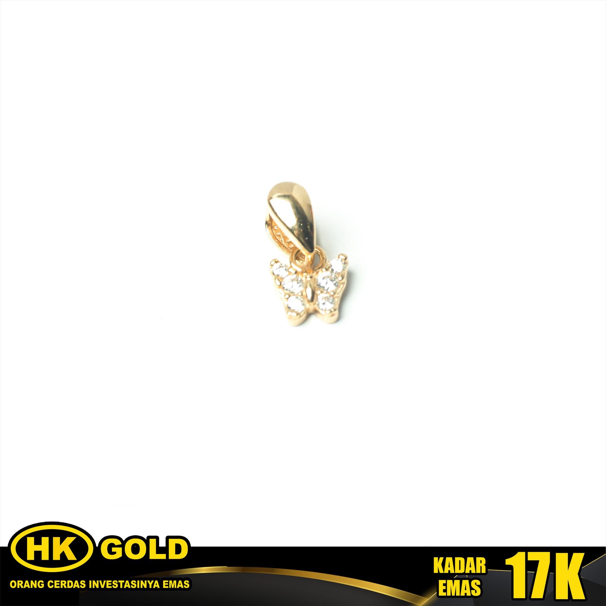 Liontin Emas 17K Type 202 HK GOLD