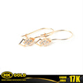 Anting Emas 17K Type 197 HK GOLD