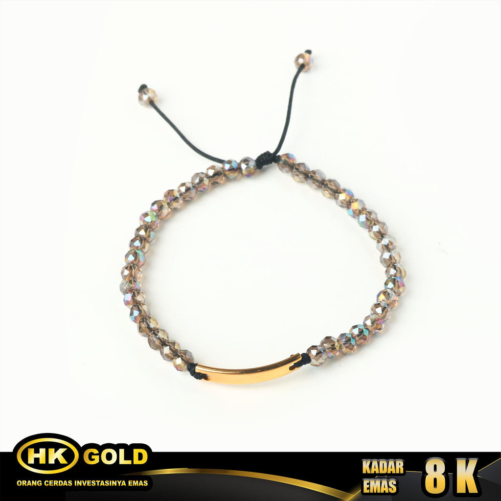 HK MUSTIKA - GELANG EMAS  8K - TYPE 1263 GODIVA