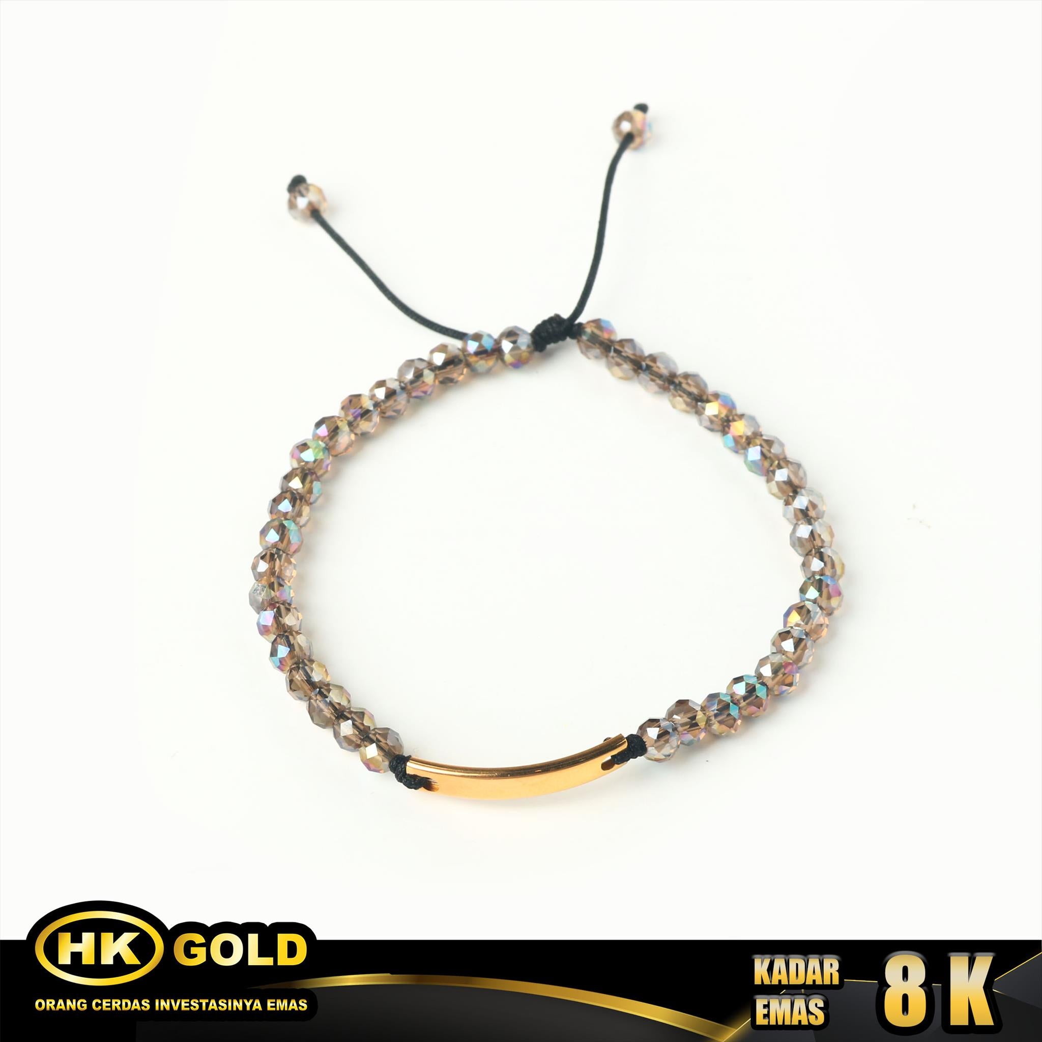 HK MUSTIKA - GELANG EMAS  8K - TYPE 1263 GODIVA