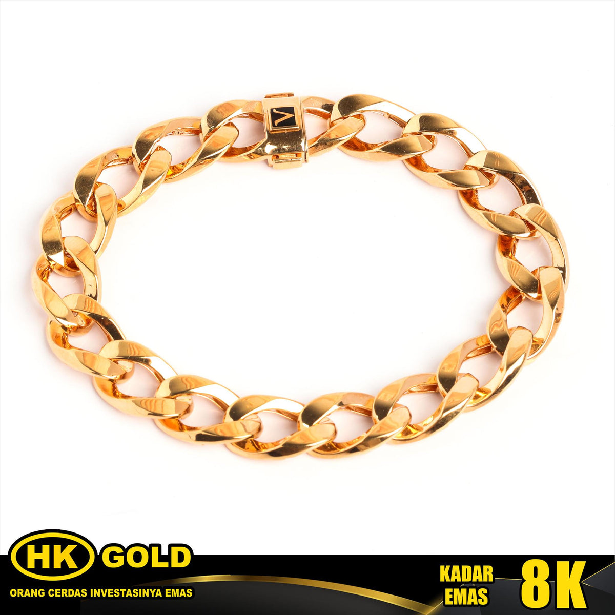 Gelang Emas 8K Bracelet Wanita Type 2640 HK GOLD