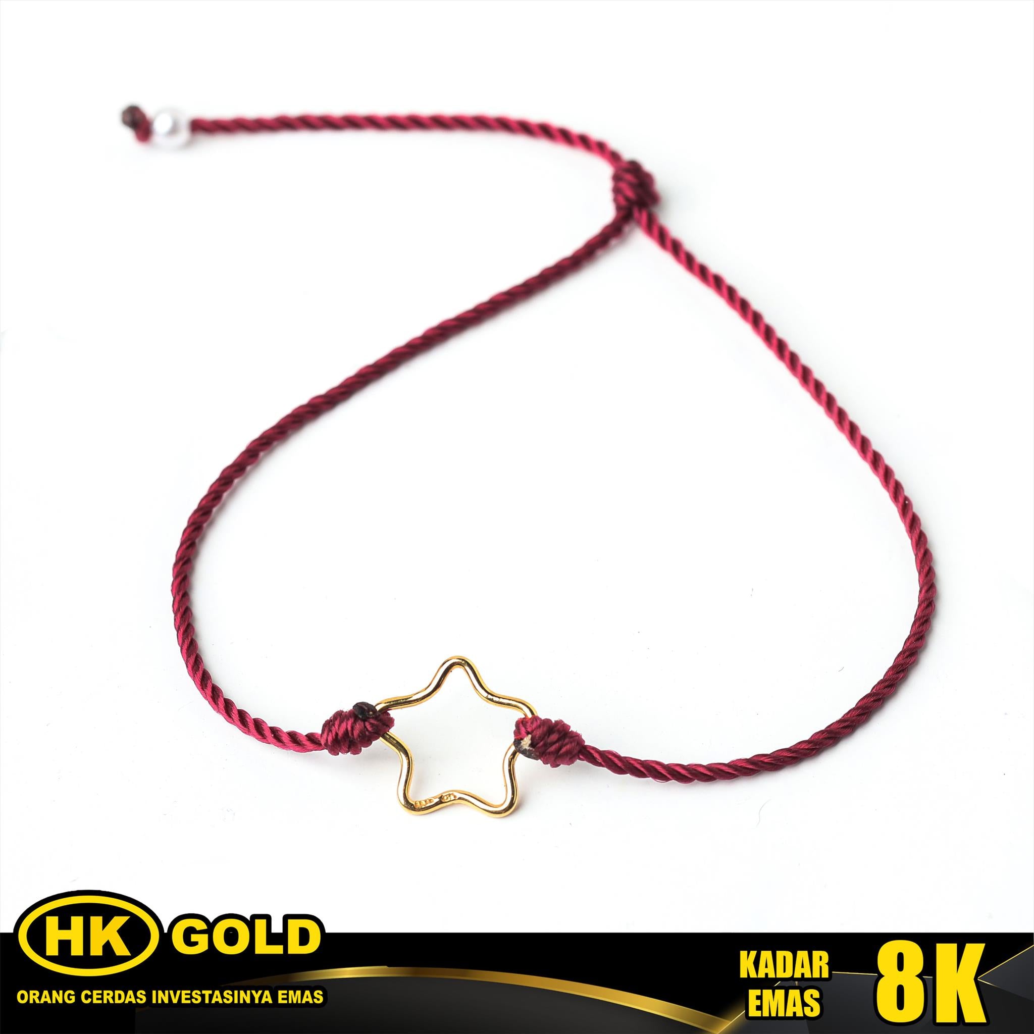 Gelang Emas 8K Xarena Wanita Type 2418 HK GOLD