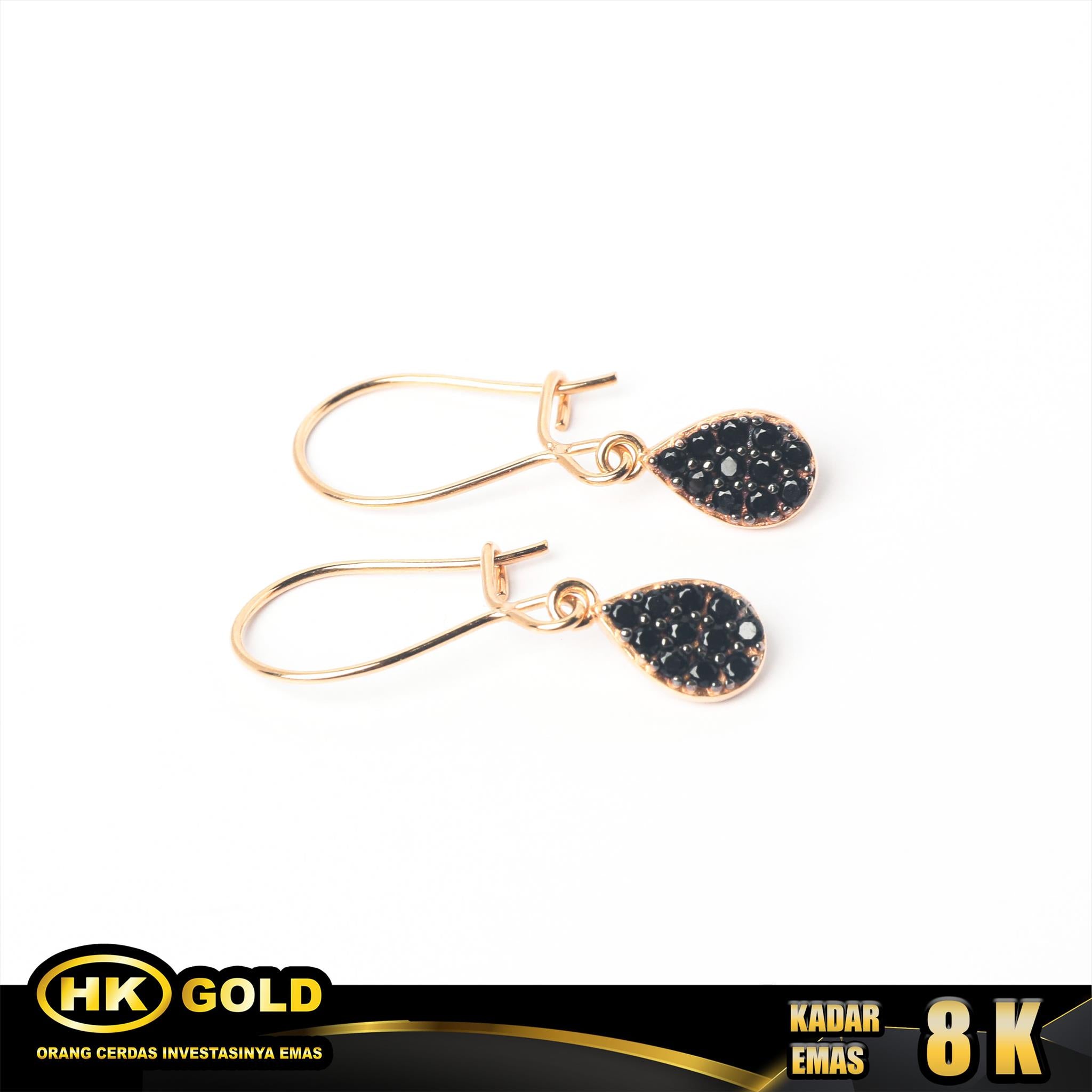 Anting Emas 8K Type 2 HK GOLD