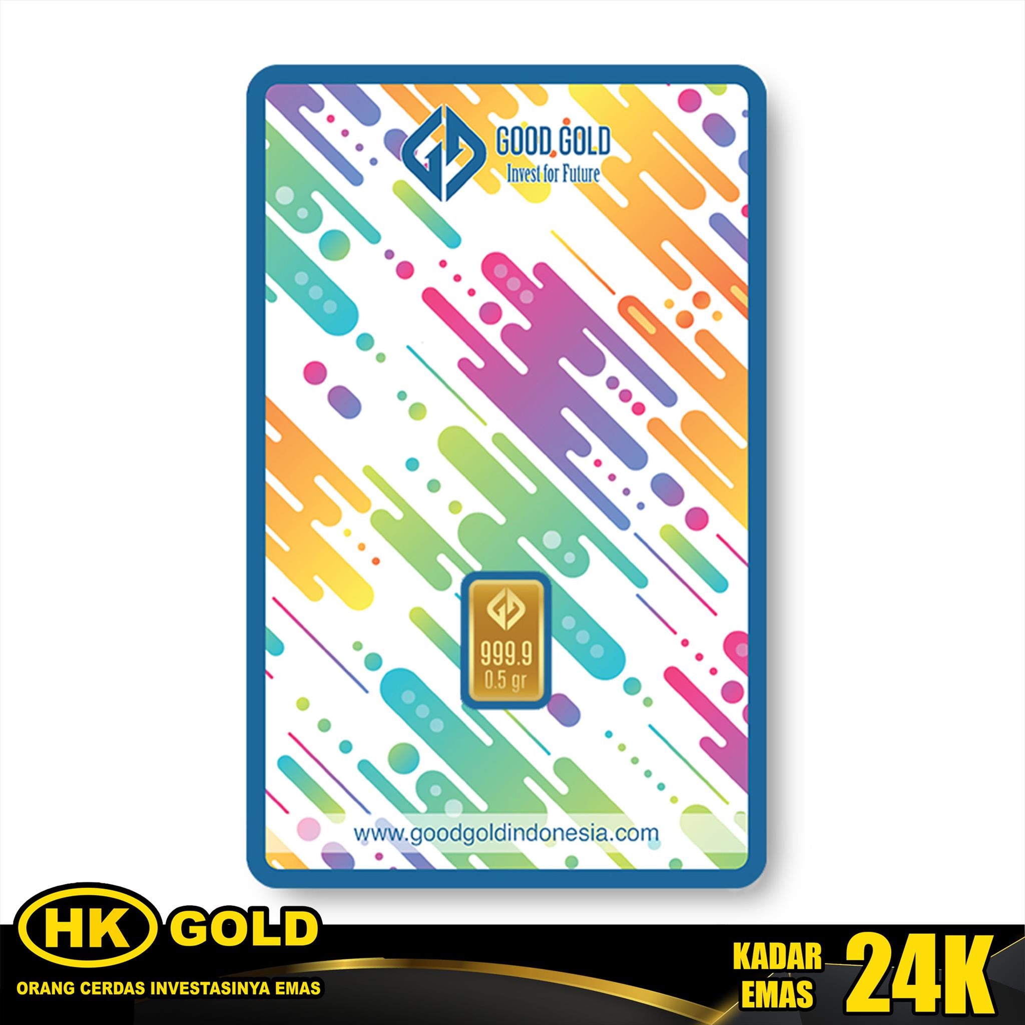 Logam Mulia 24K GGI 0.500 GRAM HK GOLD