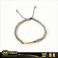 HK MUSTIKA GOLD - GELANG EMAS 8K - TYPE 1300 GODIVA