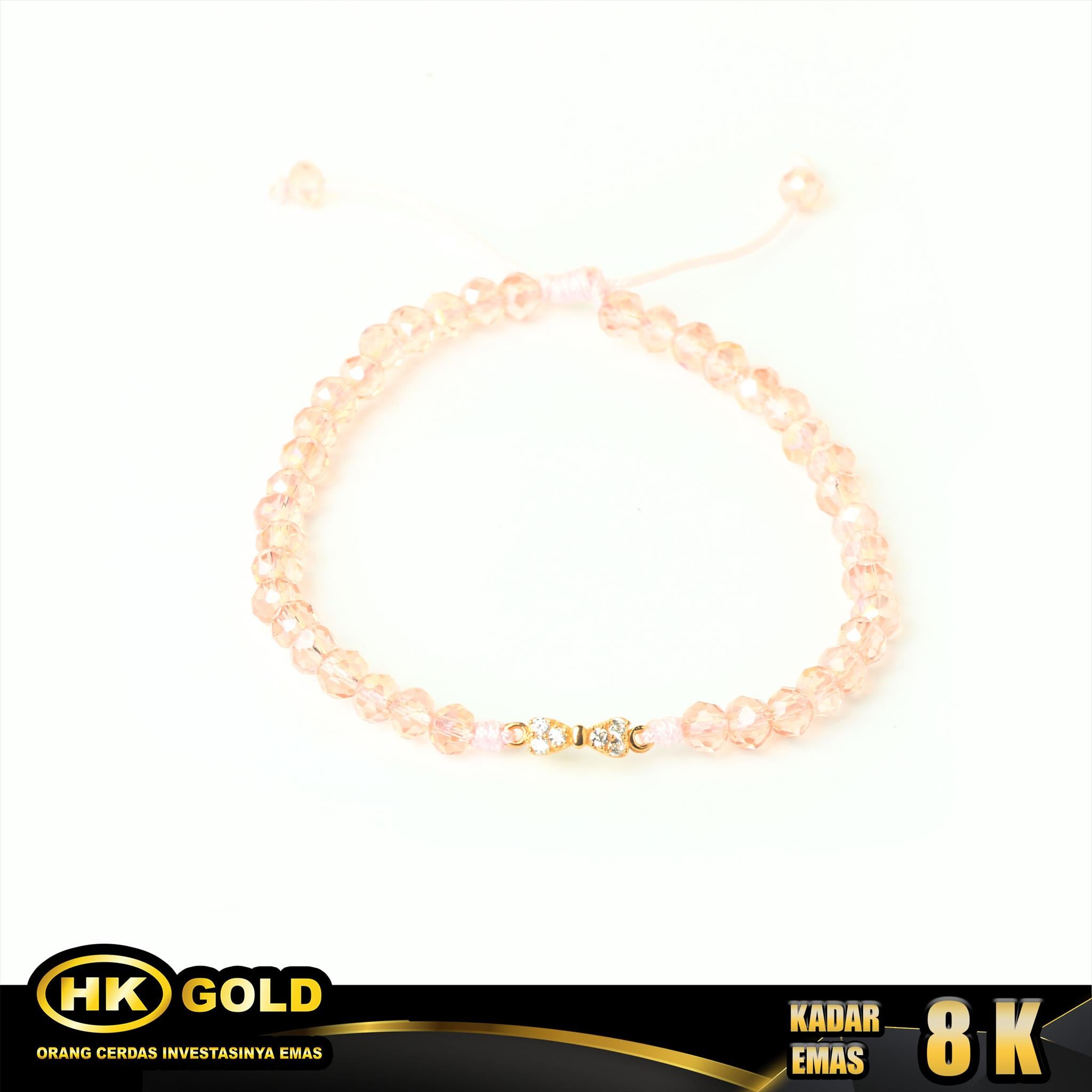 HK MUSTIKA GOLD - GELANG EMAS 8K - Type 1283 GODIVA