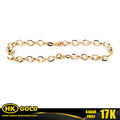 Gelang Emas 17K Bracelet Wanita Type 1218 HK GOLD