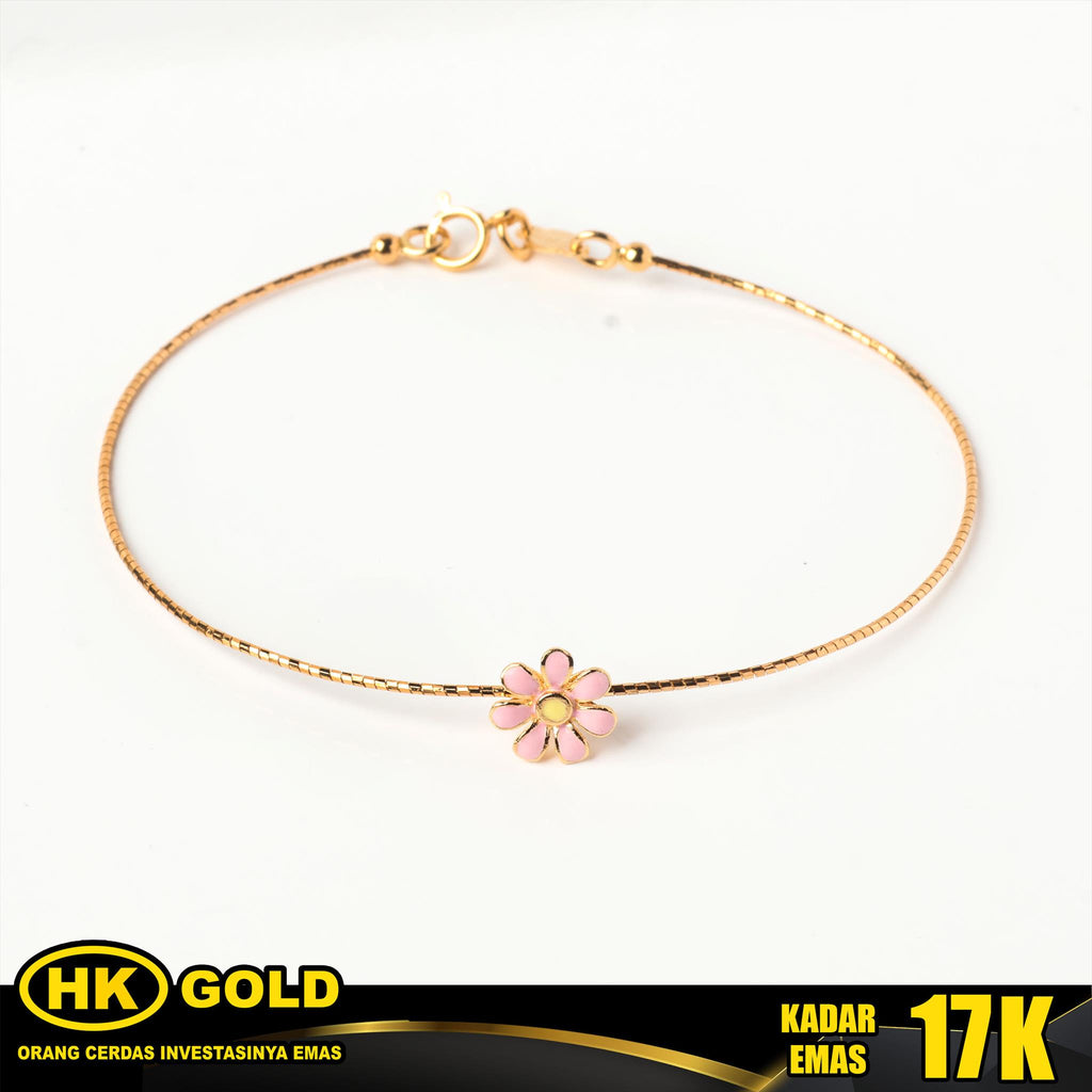 Gelang Emas 17K Choker Wanita Type 1290 HK GOLD