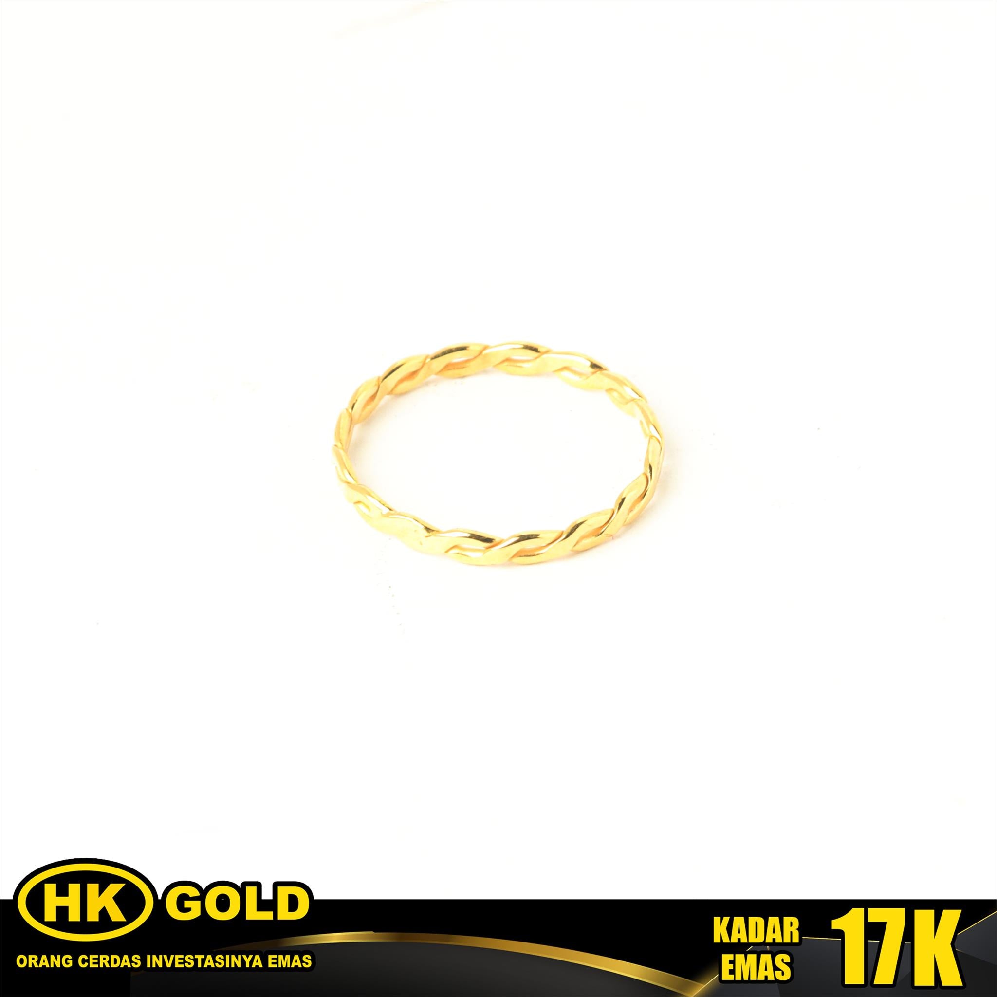 Cincin Emas 17K Alora Wanita Type 986 HK GOLD
