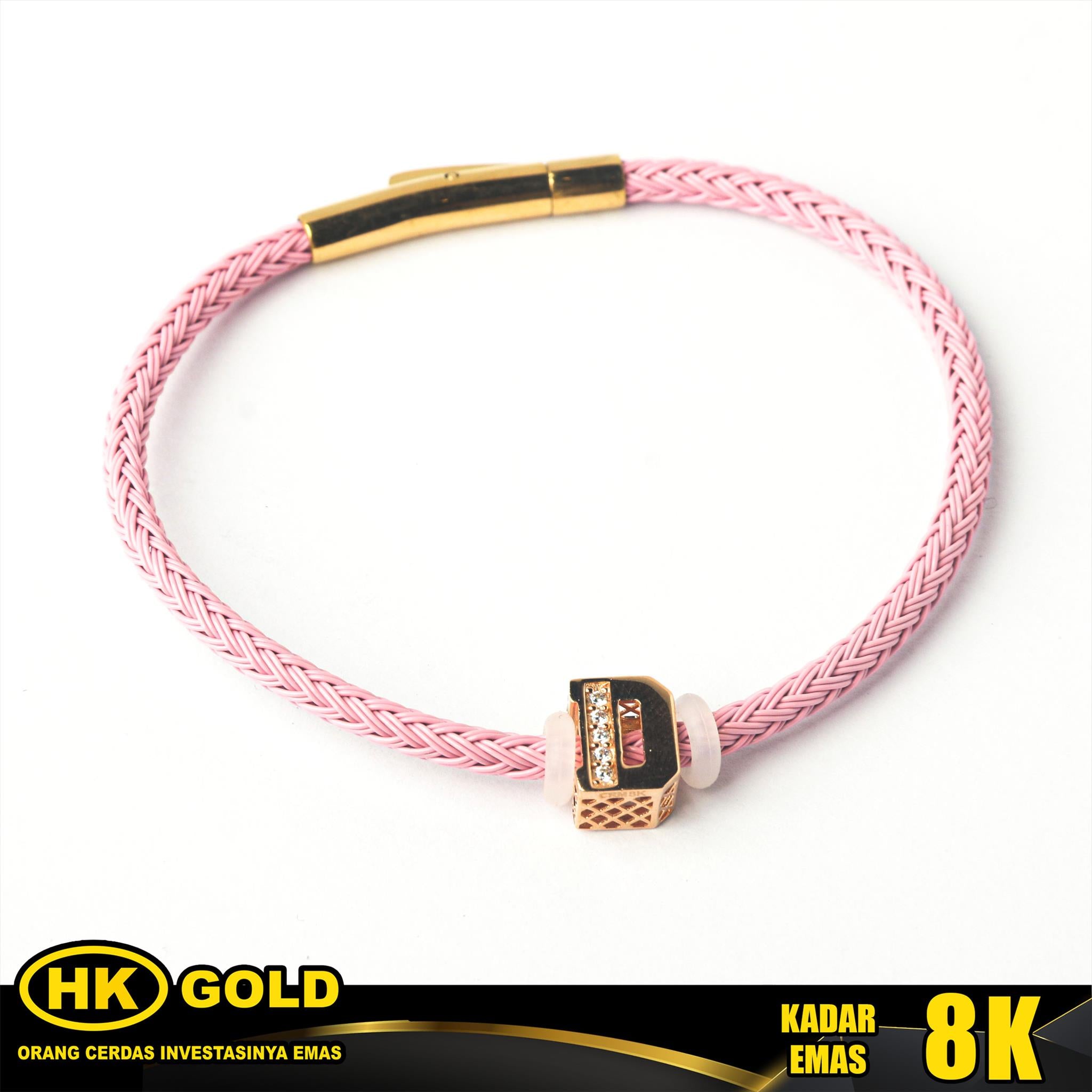 Gelang Emas 8K Rajut Wanita Type 2310 HK GOLD