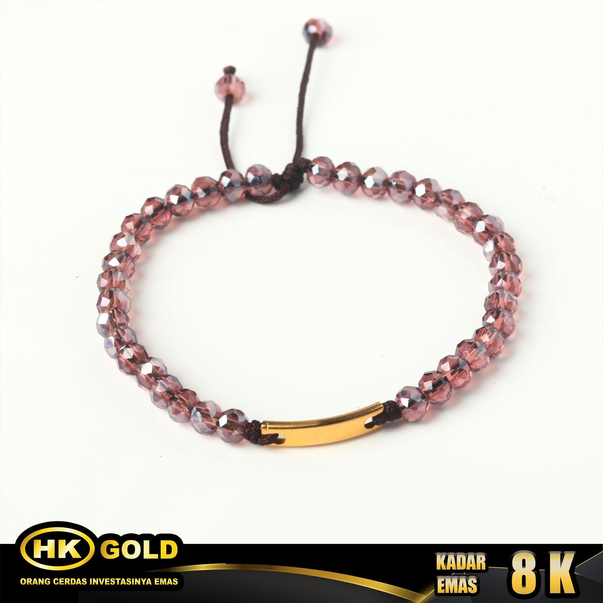 HK MUSTIKA - GELANG EMAS  8K - TYPE 1263 GODIVA