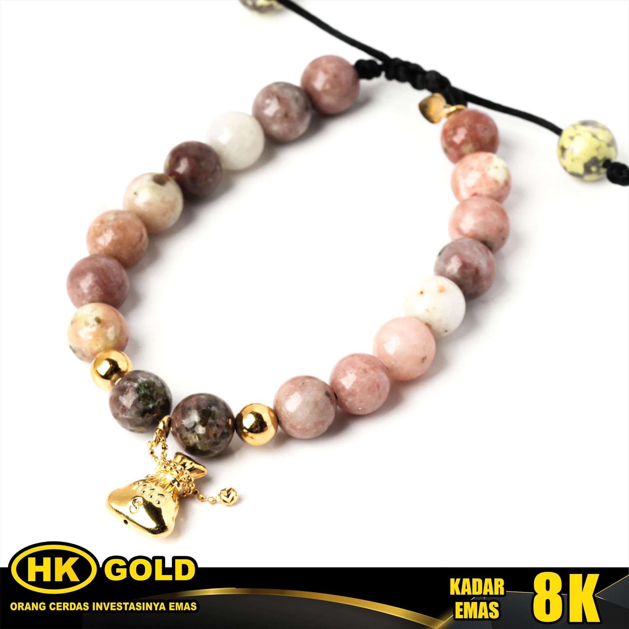 Gelang Emas 8K GIA Wanita Type 2430 HK GOLD