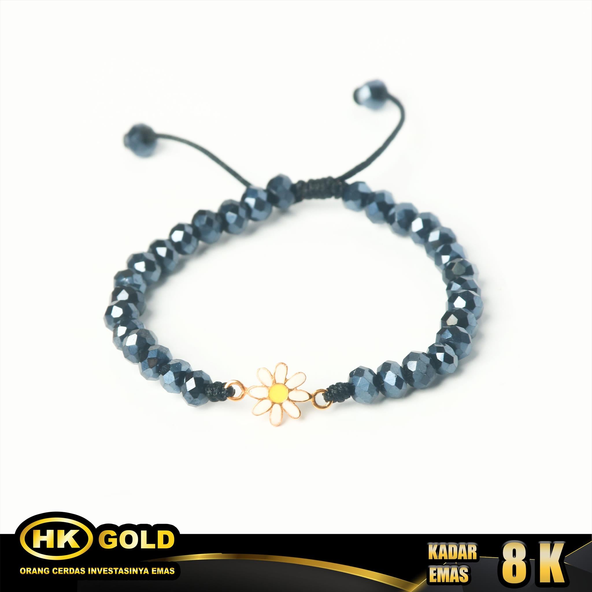HK MUSTIKA - GELANG EMAS  8K - TYPE 1253 GODIVA ANK
