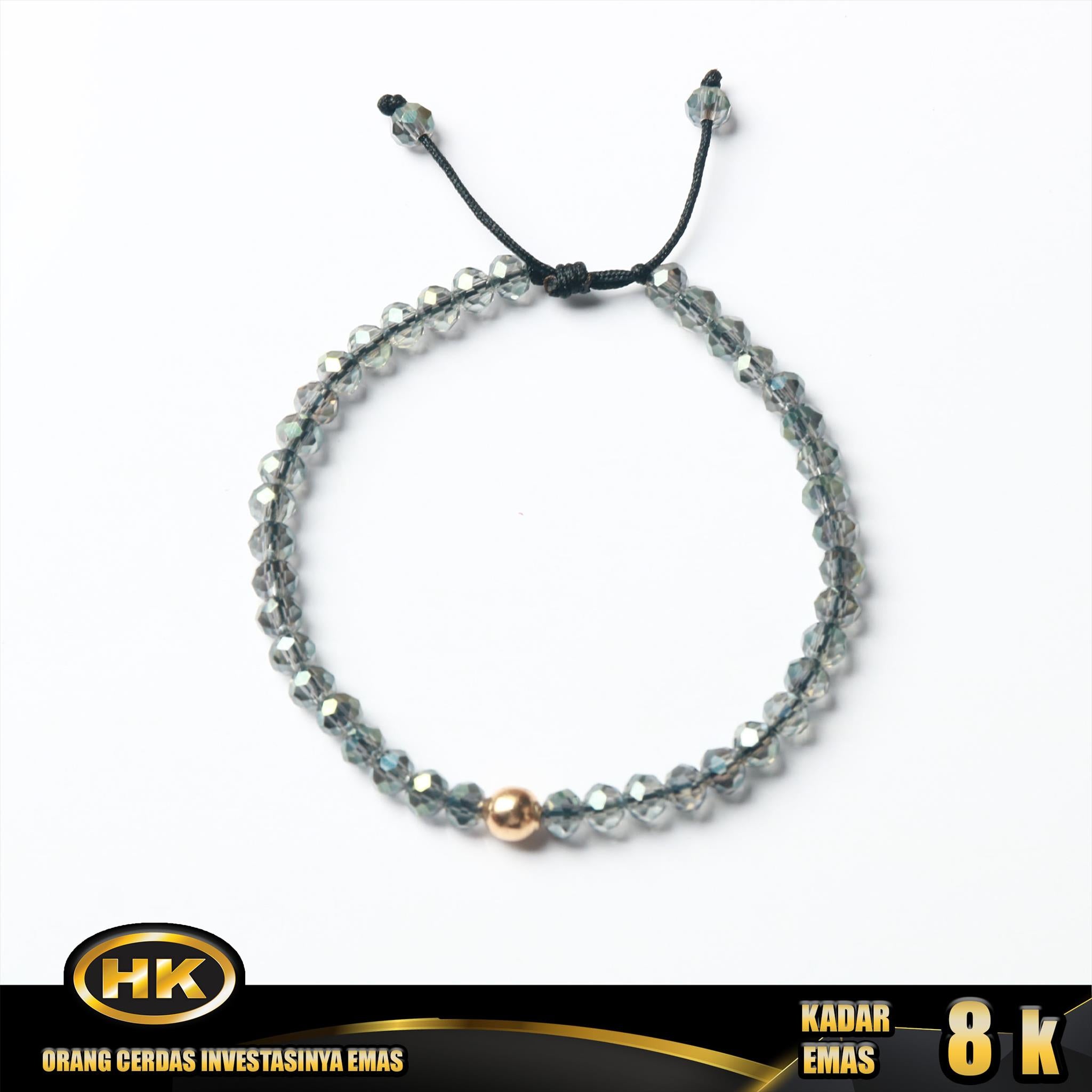 HK Mustika Gold - Gelang Emas  8K - Type 679 Godiva