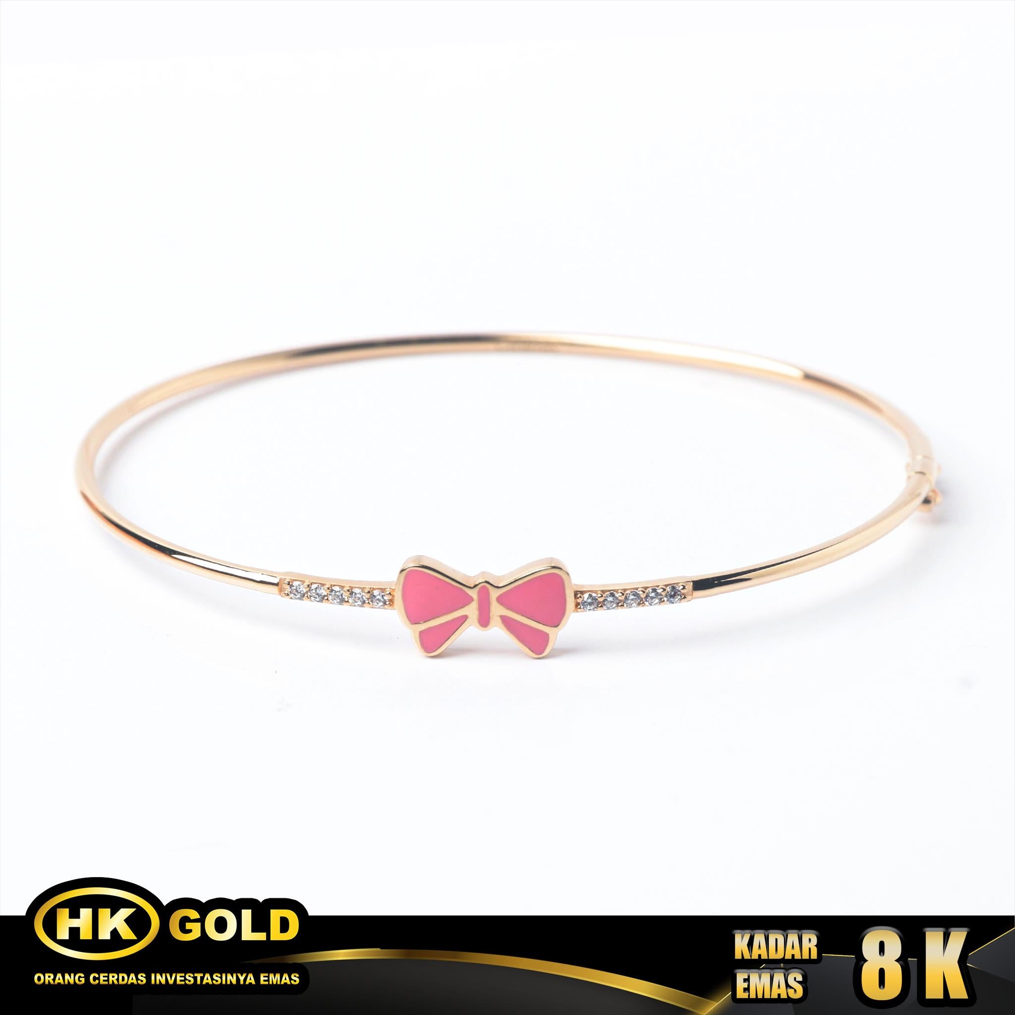Gelang Emas 8K Type 1747 HK GOLD