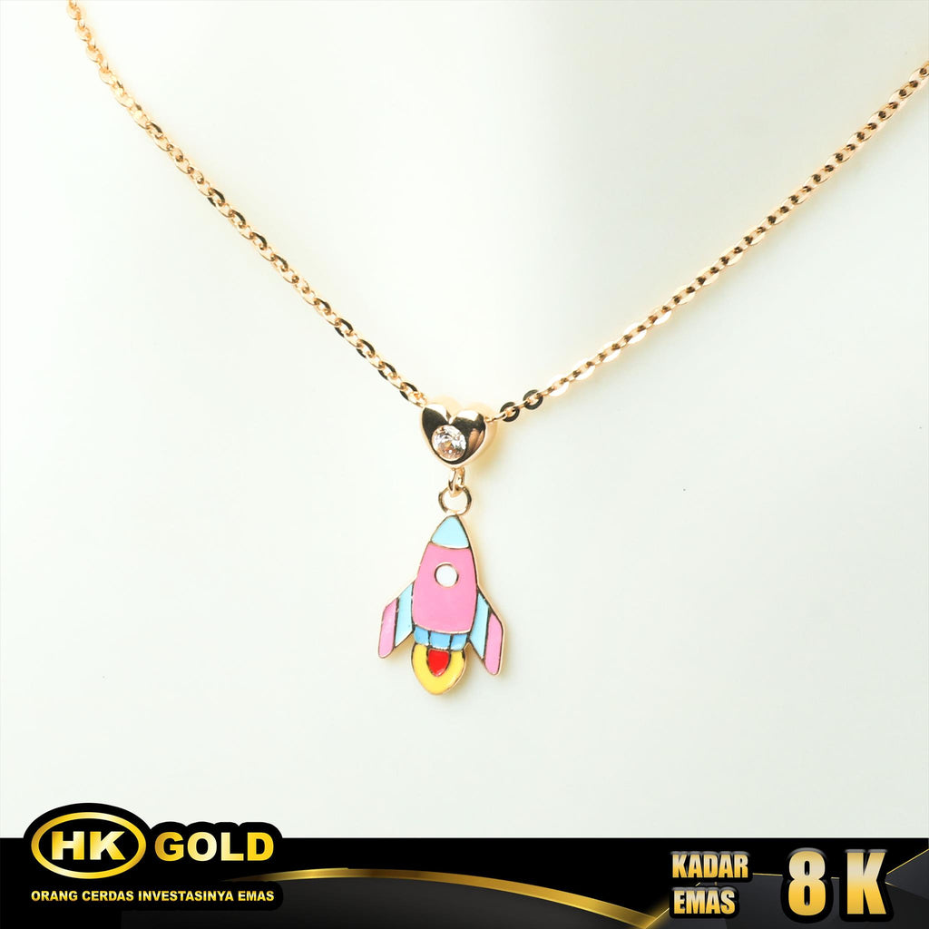 HK MUSTIKA GOLD - KALUNG EMAS 8K - TYPE 804 ANAK