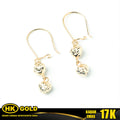 Anting Emas 17K Type 231 HK GOLD