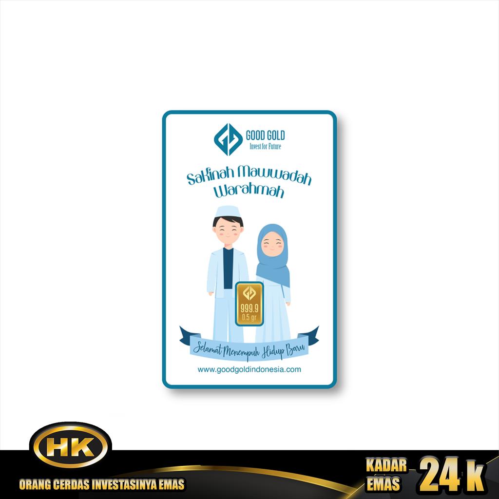 HK Mustika Gold - Logam Mulia  24K - 0.500 GGI