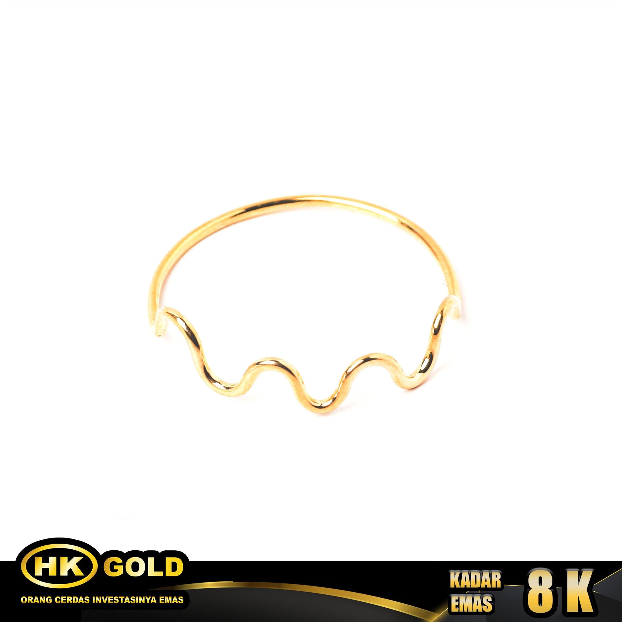 Cincin Emas 8K Type KAI Luma HK GOLD