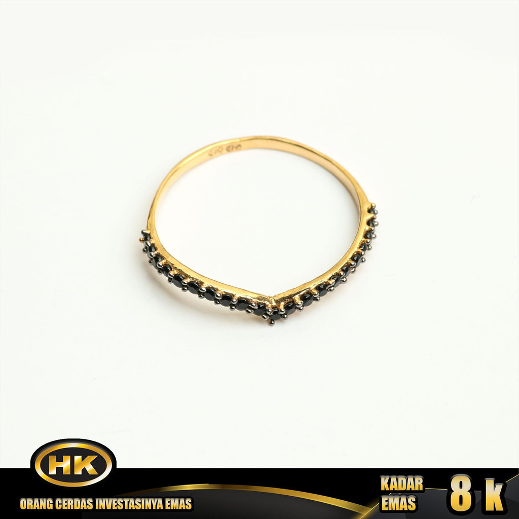 HK Mustika Gold - Cincin Emas 8K - Type 533